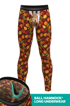 The Acorn Hoard | Squirrel Ball Hammock® Long Johns - Shinesty