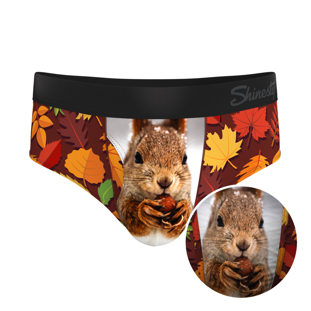 The Acorn Hoard | Squirrel Ball Hammock® Pouch Underwear Briefs - Shinesty