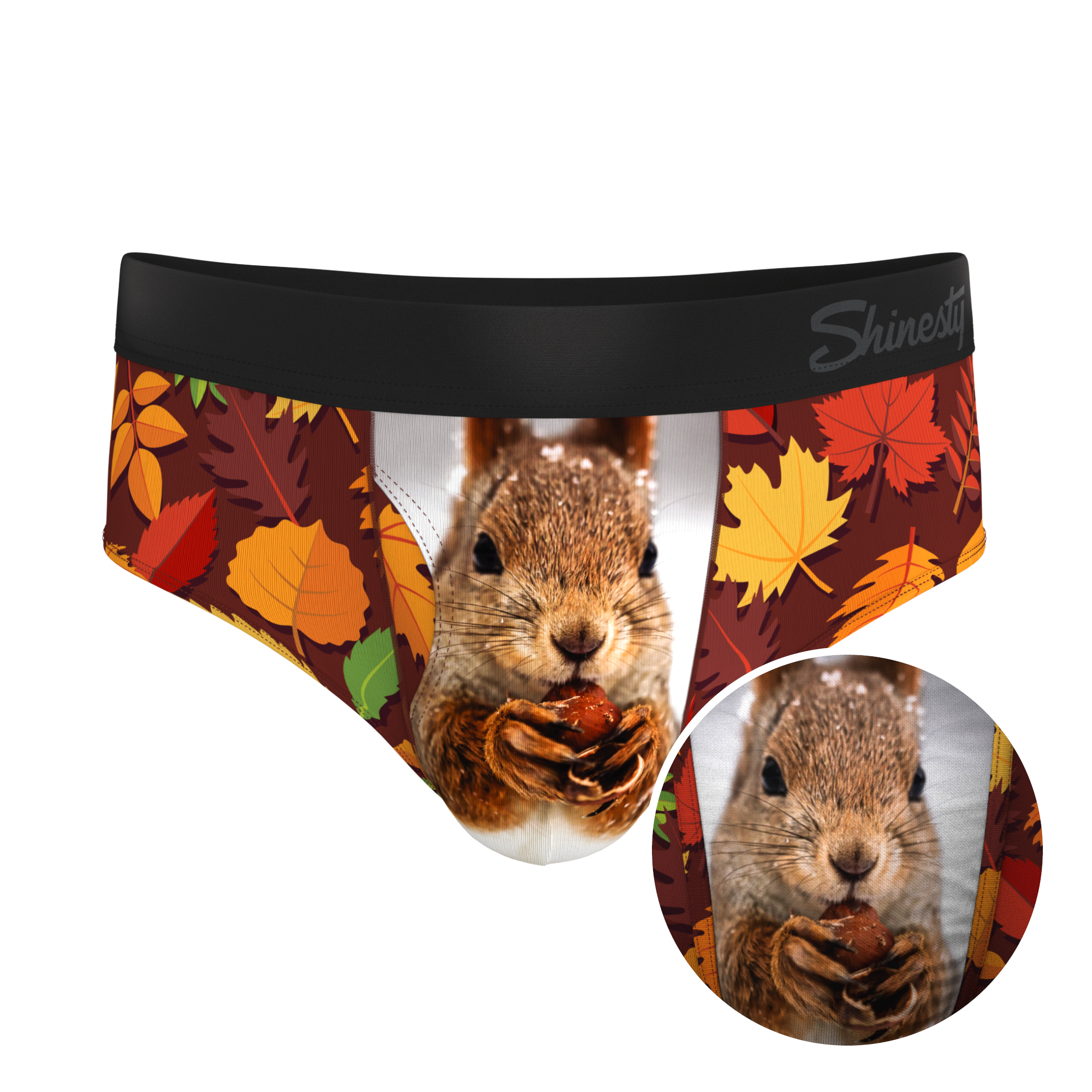 The Acorn Hoard | Squirrel Ball Hammock® Pouch Underwear Briefs - Shinesty