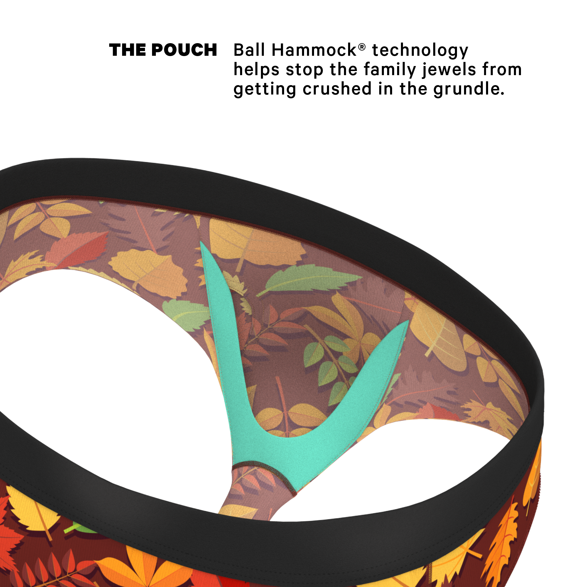 The Acorn Hoard | Squirrel Ball Hammock® Pouch Underwear Briefs - Shinesty