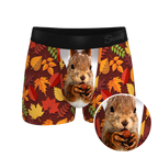 The Acorn Hoard | Squirrel Ball Hammock® Pouch Trunks Underwear - Shinesty