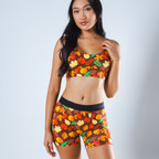 The Acorn Hoard | Fall Leaves Women’s Boxers - Shinesty