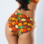 The Acorn Hoard | Fall Leaves Modal Bikini Underwear - Shinesty