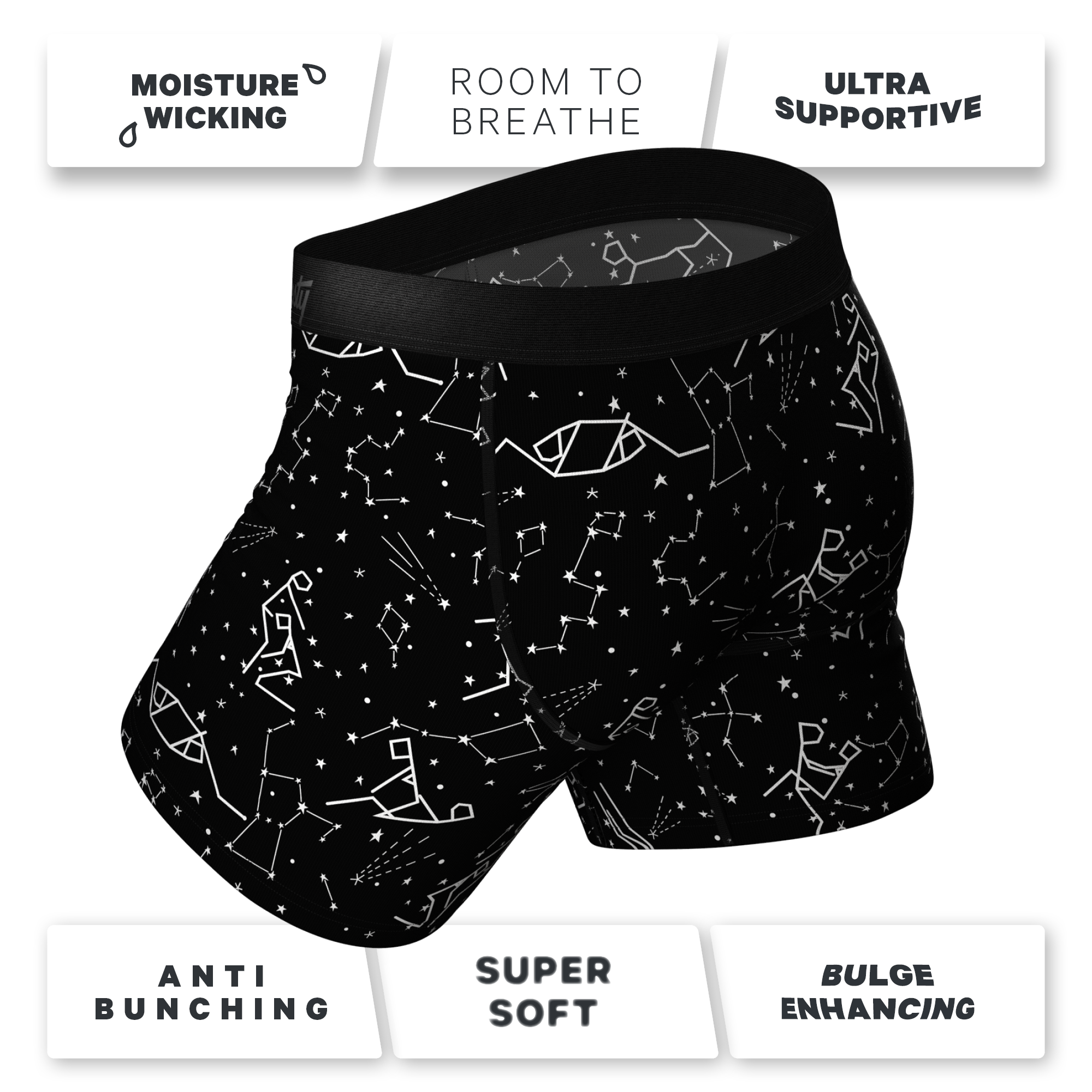 The All Time Favourite | Ball Hammock® Pouch Boxer Briefs with Fly 5 Pack - Shinesty