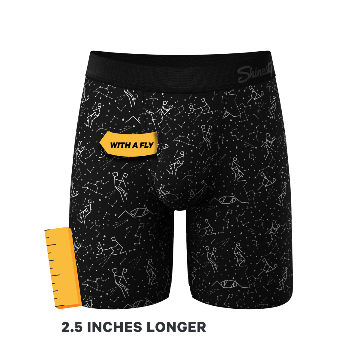 The All Time Favourite | Long Leg Ball Hammock® Pouch Underwear With Fly 5 Pack - Shinesty