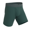 The Alloy | Dark Teal Ball Hammock® Boxer - Long Leg - Shinesty