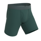 The Alloy | Dark Teal Ball Hammock® Boxer - Long Leg - Shinesty
