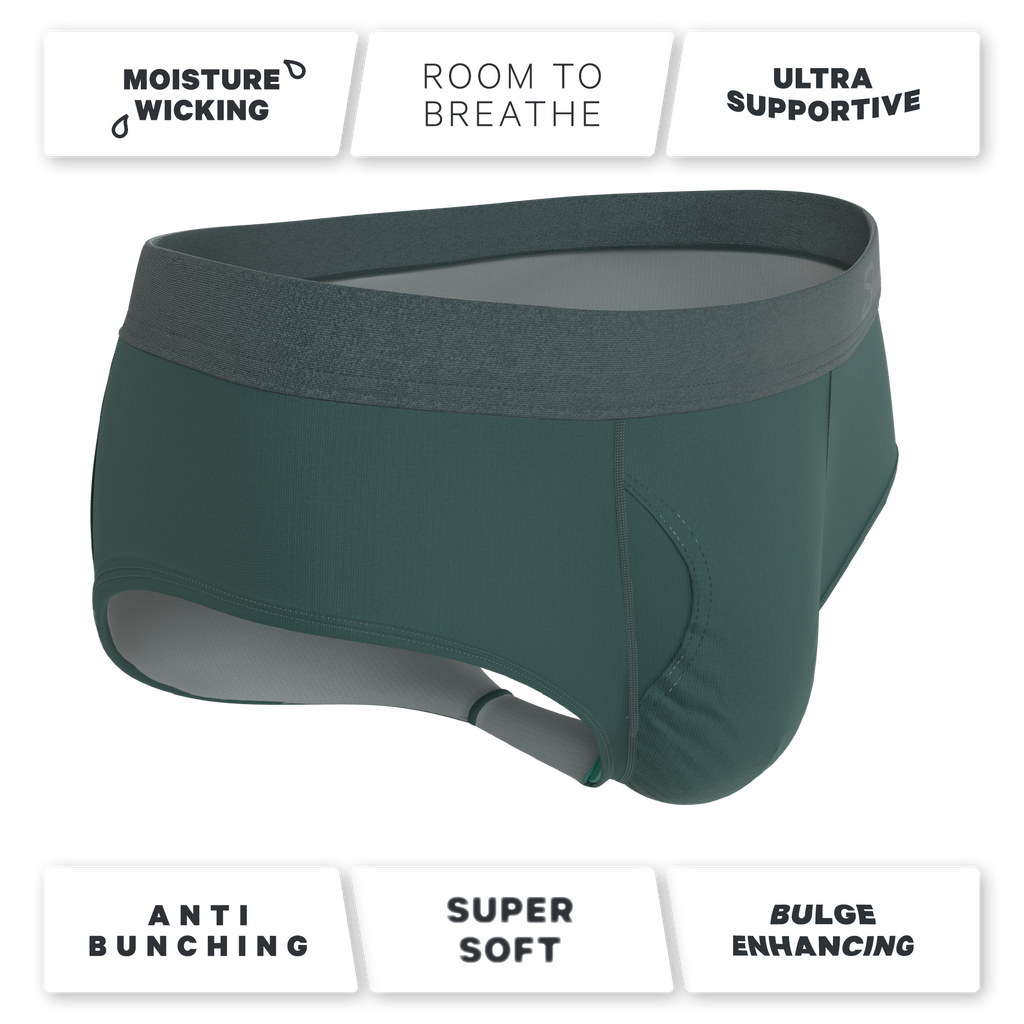 The Alloy | Dark Teal Ball Hammock® Pouch Underwear Briefs - Shinesty
