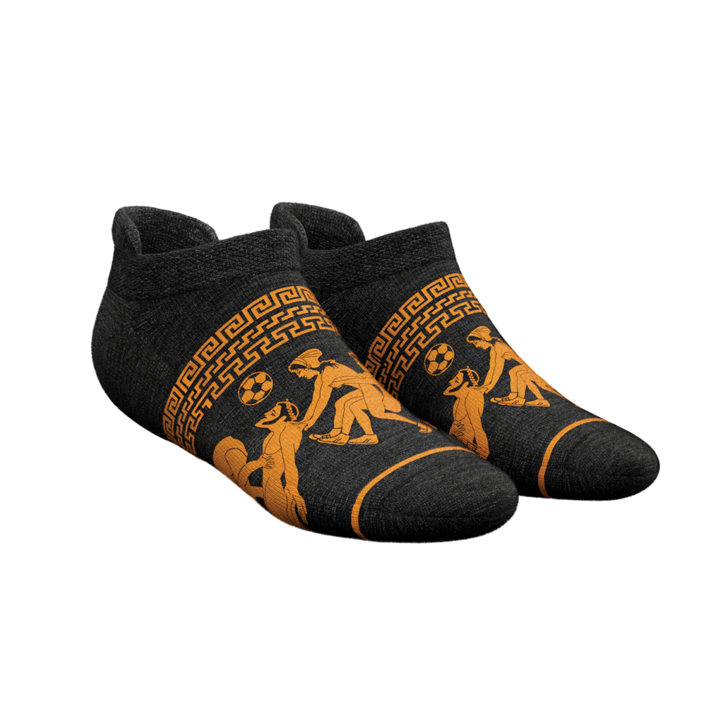 The Ancient Twister | Vase Heel Hammock™ Ankle Socks - Shinesty