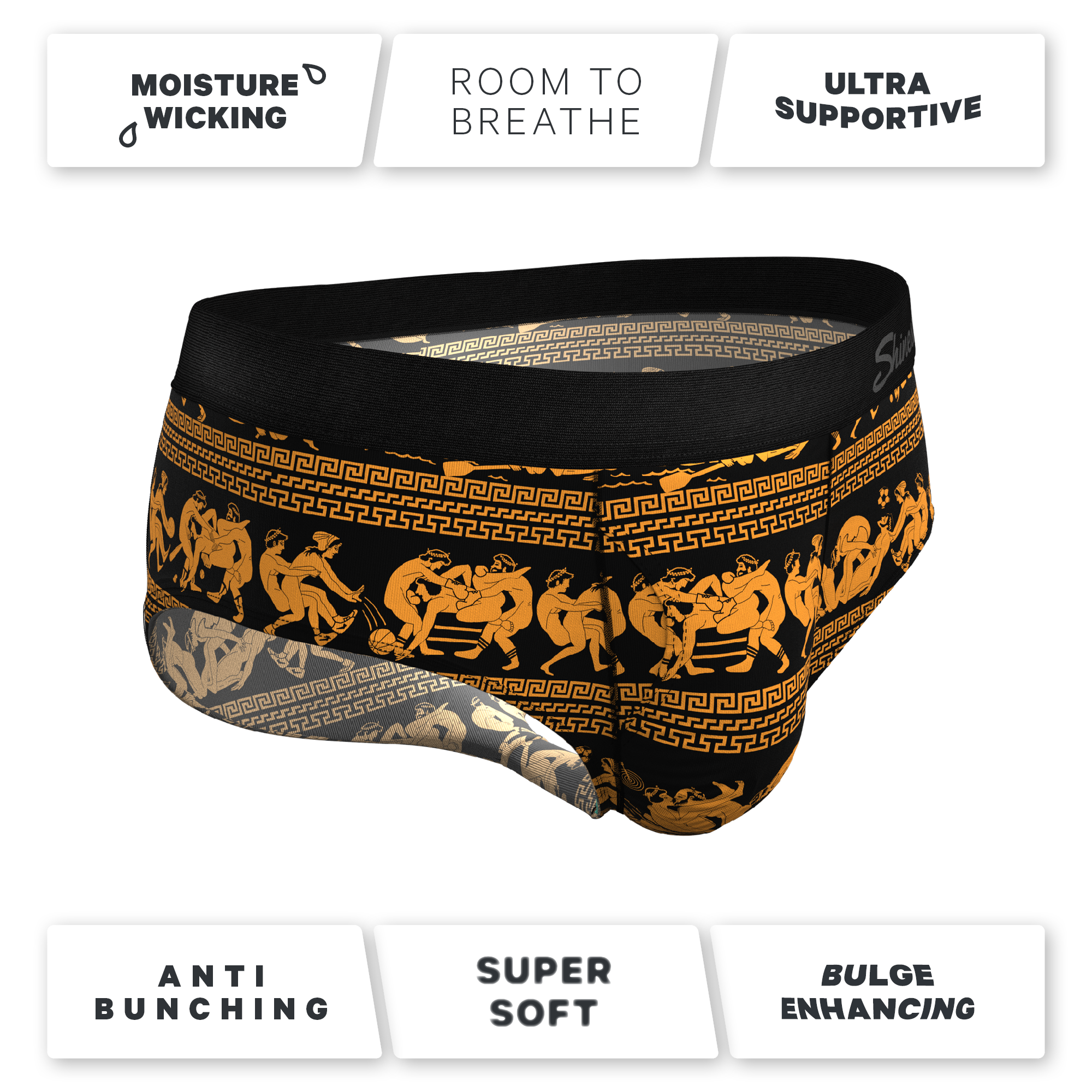 The Ancient Twister | Vase Ball Hammock® Pouch Underwear Briefs - Shinesty