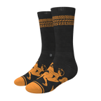 The Ancient Twister | Vase Heel Hammock™ Crew Socks - Shinesty