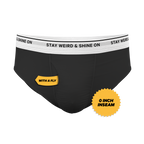 The Anthem | Black Shinesty Ball Hammock® Pouch Underwear Briefs - Shinesty