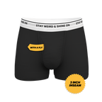 The Anthem | Black Shinesty Ball Hammock® Pouch Trunks Underwear - Shinesty