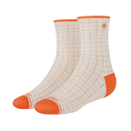 The Aperolaholic | Spritz Heel Hammock™ Quarter Crew Socks - Shinesty