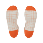 The Aperolaholic | Spritz Heel Hammock™ Quarter Crew Socks - Shinesty