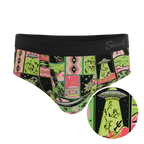 The Area 51 | Retro-Futuristic Alien Ball Hammock® Pouch Underwear Briefs - Shinesty