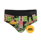 The Area 51 | Retro-Futuristic Alien Ball Hammock® Pouch Underwear Briefs - Shinesty