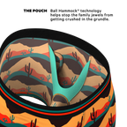 The Arizona Dawn | Desert Scene Ball Hammock® Pouch Underwear With Fly - Shinesty