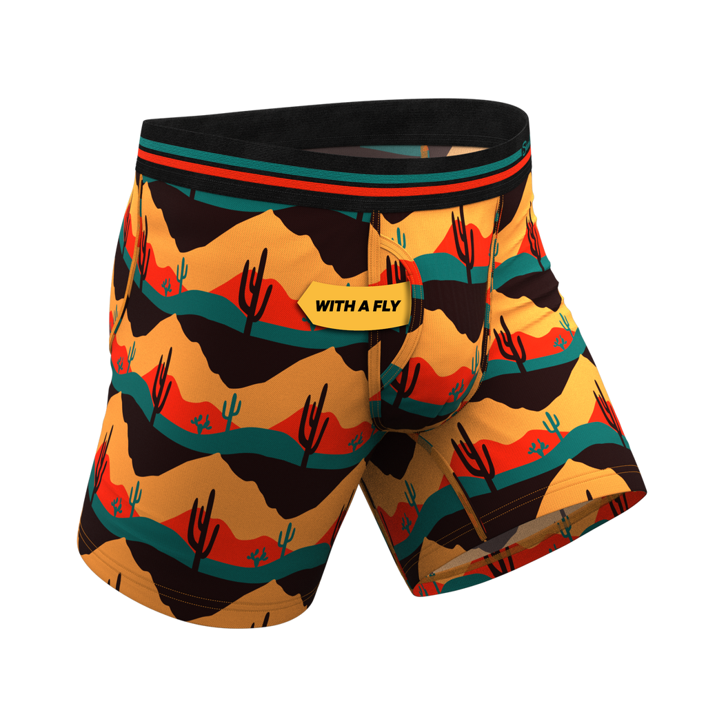 The Arizona Dawn | Desert Scene Ball Hammock® Pouch Underwear With Fly - Shinesty