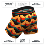The Arizona Dawn | Desert Scene Ball Hammock® Pouch Underwear With Fly - Shinesty