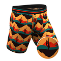 The Arizona Dawn | Desert Scene Ball Hammock® Boxer - Long Leg - Shinesty