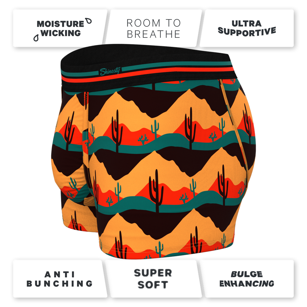 The Arizona Dawn | Desert Scene Ball Hammock® Pouch Trunks Underwear - Shinesty