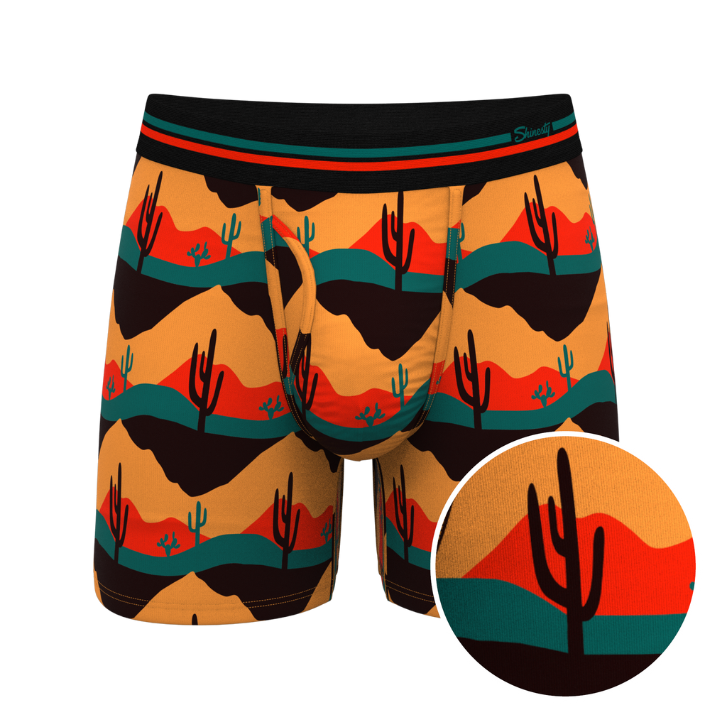 The Arizona Dawn | Desert Scene Ball Hammock® Pouch Underwear With Fly - Shinesty