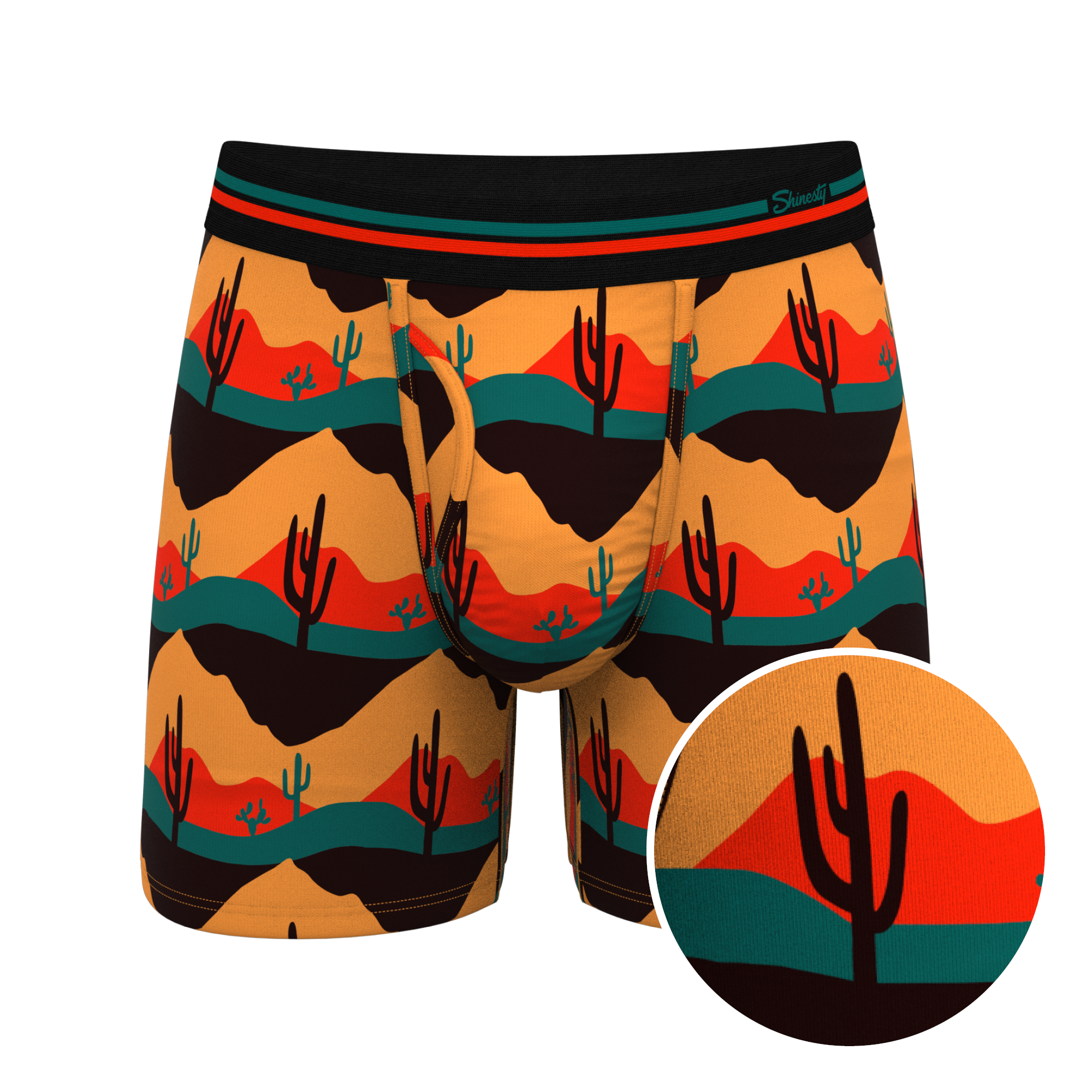 The Arizona Dawn | Desert Scene Ball Hammock® Pouch Underwear With Fly - Shinesty