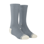 The Asteroid | Blue Marl Heel Hammock™ Crew Socks - Shinesty