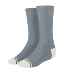 The Asteroid | Blue Marl Heel Hammock™ Crew Socks - Shinesty