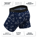 The Astrology Major | Glow in the Dark Astrological Signs Ball Hammock® Pouch Underwear - Shinesty