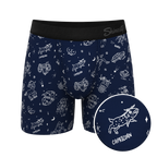 The Astrology Major | Glow in the Dark Astrological Signs Ball Hammock® Pouch Underwear - Shinesty