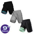 The Athlete | Ball Hammock® 9 Inch Athletic Shorts 3 Pack - Shinesty