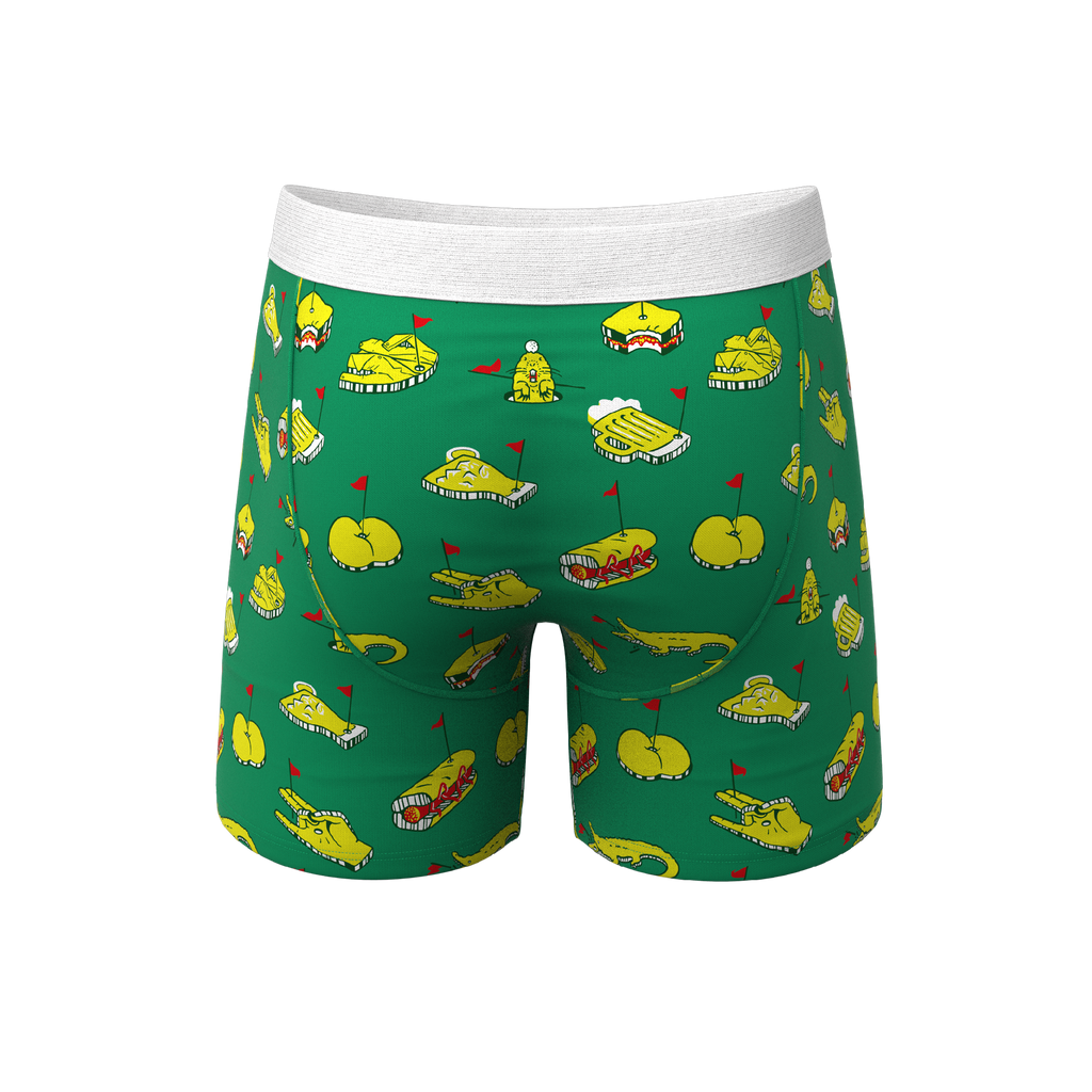The 19th Hole | Golf Tournament Holes Ball Hammock® Pouch Underwear With Fly - Shinesty