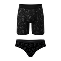 The Big Bang | Constellation Long Ball Hammock® Boxer With Fly and Cheeky Matching Underwear Pack - Shinesty
