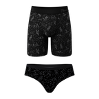 The Big Bang | Constellation Long Ball Hammock® Boxer With Fly and Cheeky Matching Underwear Pack - Shinesty