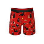 The BOOty Call | Grim Reaper Ball Hammock® Pouch Underwear With Fly - Shinesty