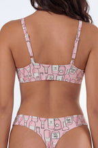 The All Day | Rosé Wine Seamless Thong - Shinesty