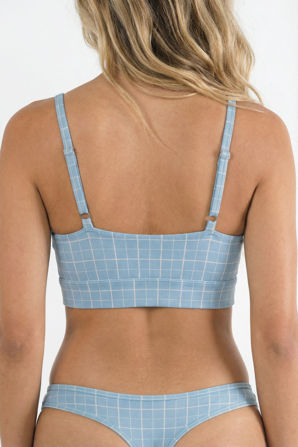 The Spick & Span | Window Pane Plaid Boob Hammock™ Scoop Bralette - Shinesty