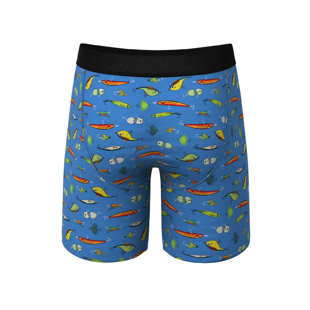 The Bait and Tackle | Bass Ball Hammock® Boxer - Long Leg - Shinesty