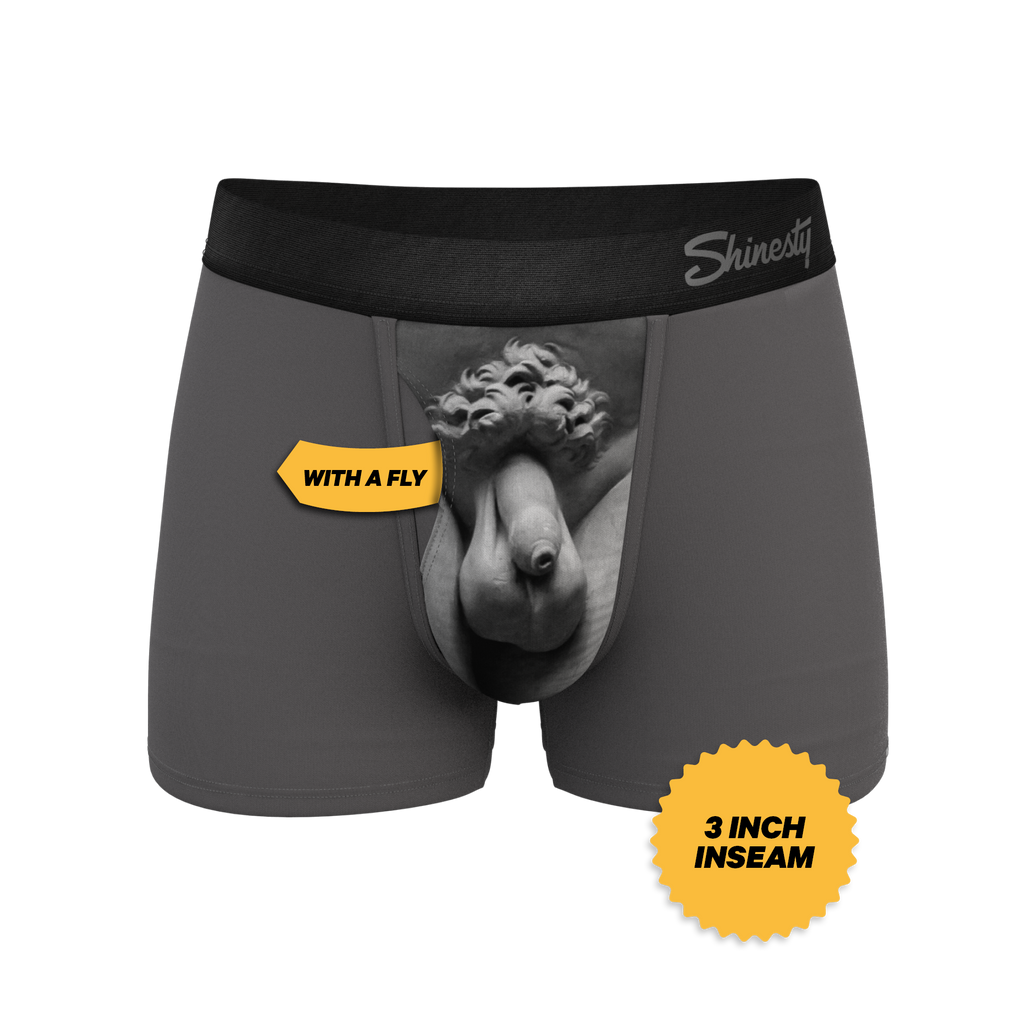 The David's Goliath | Marble Statue Ball Hammock® Pouch Trunks Underwear - Shinesty