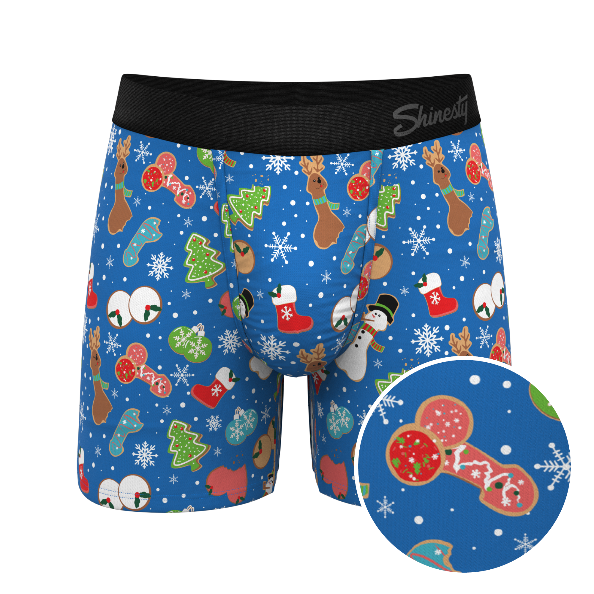 The Baked Goodies | Christmas Cookies Ball Hammock® Pouch Underwear - Shinesty