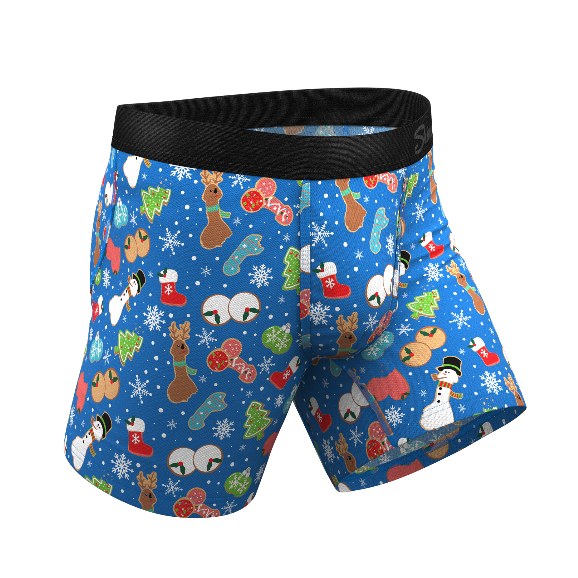 The Baked Goodies | Christmas Cookies Ball Hammock® Pouch Underwear - Shinesty