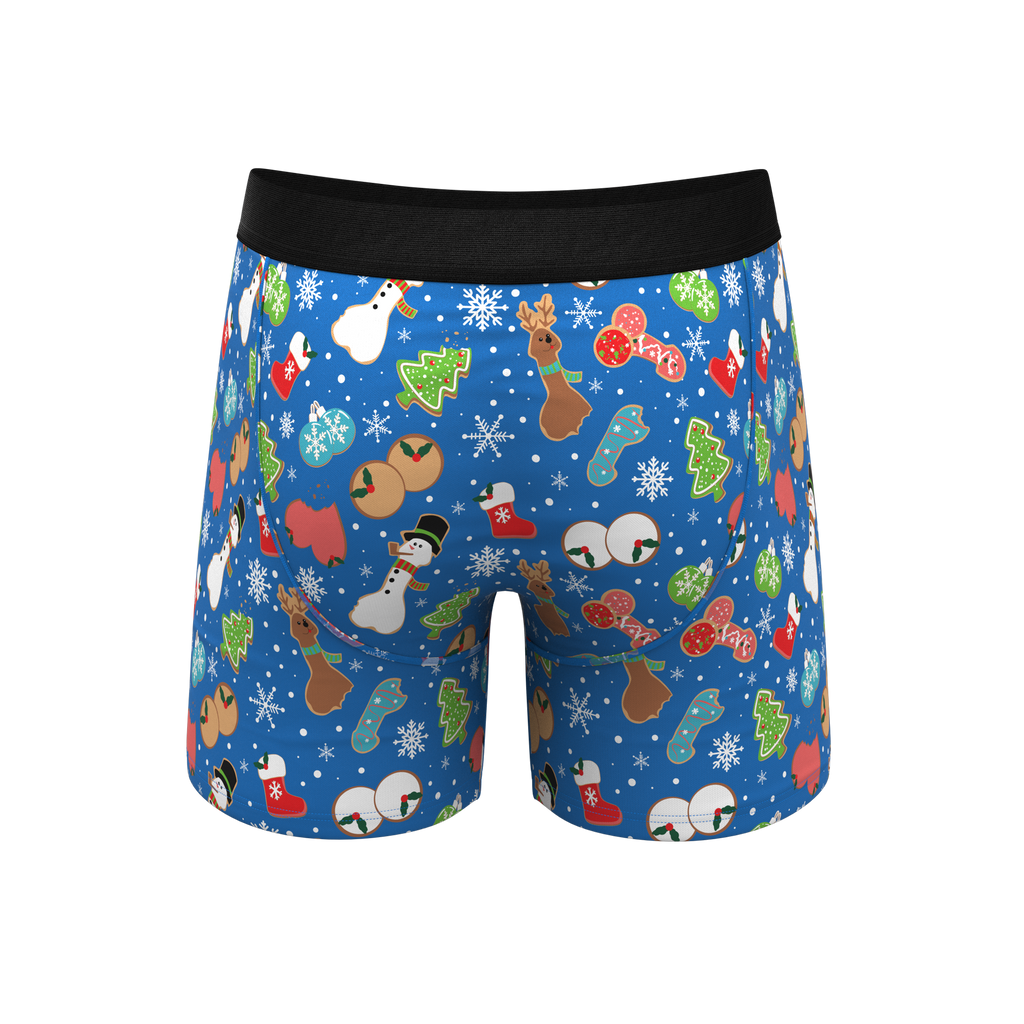 The Baked Goodies | Christmas Cookies Ball Hammock® Pouch Underwear - Shinesty