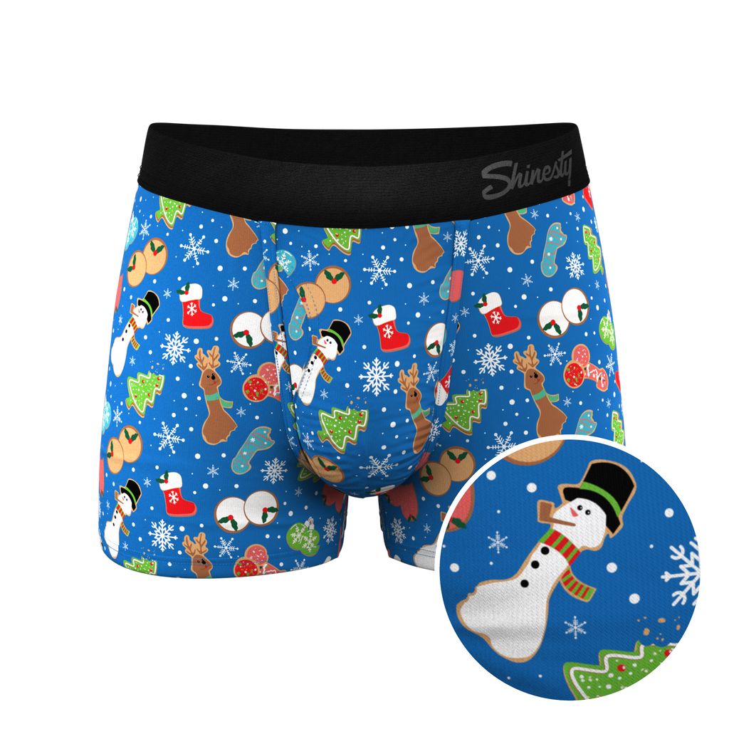 The Baked Goodies | Christmas Cookies Ball Hammock® Pouch Trunks Underwear - Shinesty