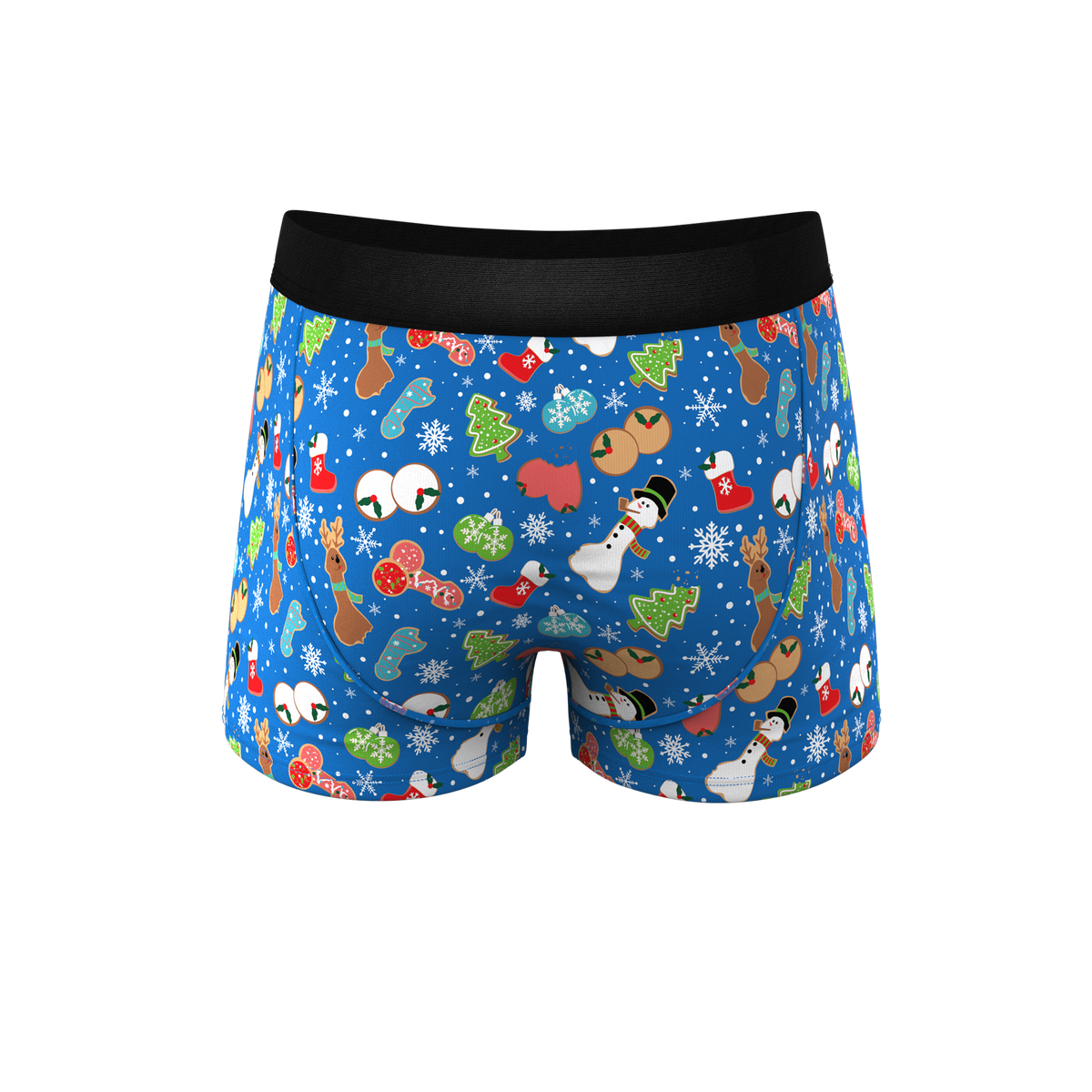 The Baked Goodies | Christmas Cookies Ball Hammock® Pouch Trunks Underwear - Shinesty