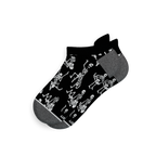 The Bare Back Bones | Skeletons Heel Hammock™ Ankle Socks - Shinesty