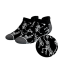 The Bare Back Bones | Skeletons Heel Hammock™ Ankle Socks - Shinesty