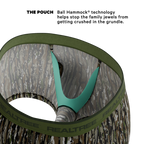 The Barking Up | Realtree x Shinesty Bark Camouflage Ball Hammock® Pouch Trunks Underwear - Shinesty