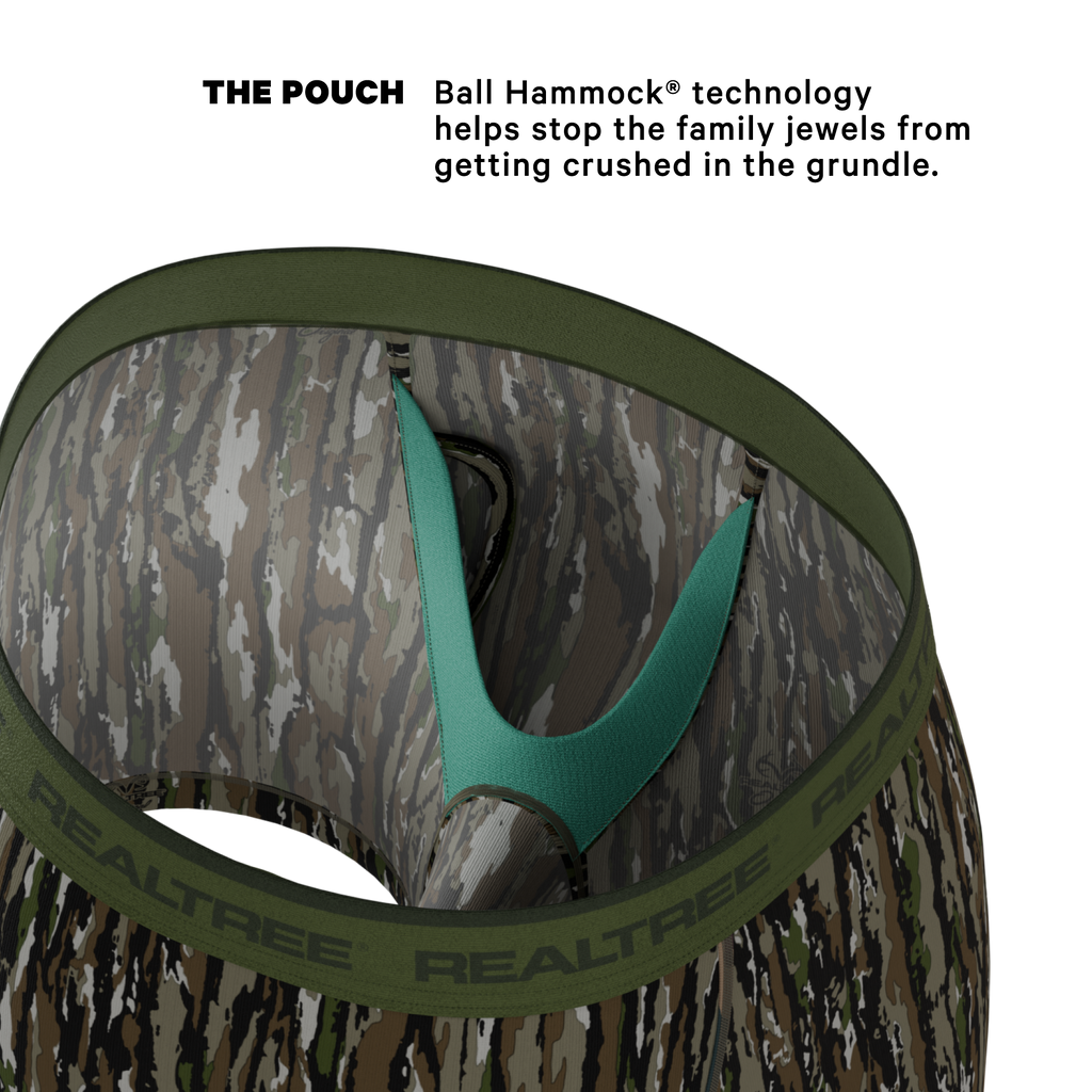 The Barking Up | Realtree x Shinesty Bark Camouflage Ball Hammock® Pouch Underwear With Fly - Shinesty